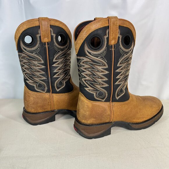 Lil' Rebel by Durango Little Kid Black Brown 8" Western Boot 5M Cowboy - DBT0164 - Picture 7 of 16